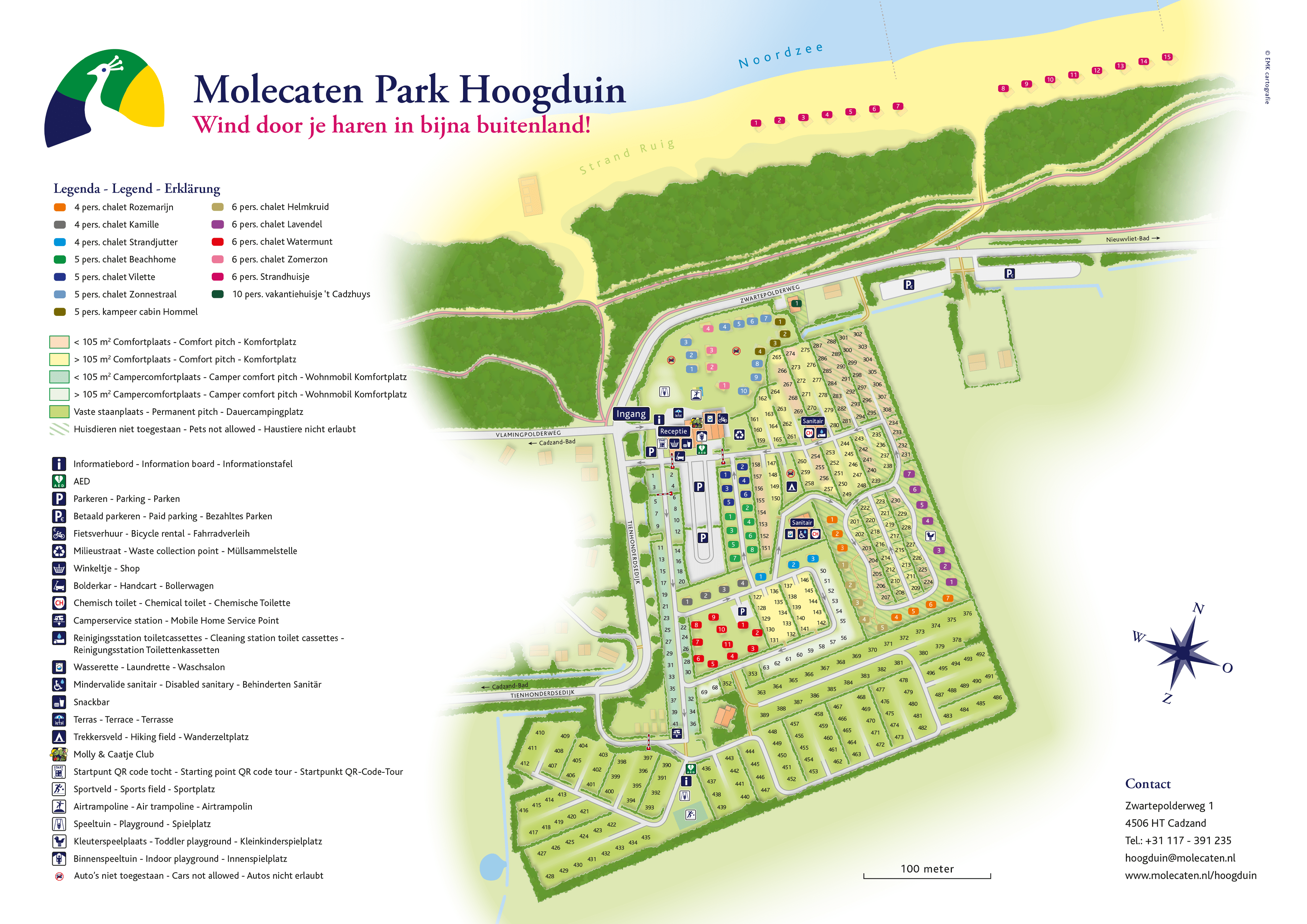Molecaten Park Hoogduin | Camping en vakantiepark in Cadzand Huren of kamperen op Molecaten Park Hoogduin in Cadzand.